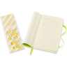 Блокнот MOLESKINE CLASSIC POCKET нелинованный, лаймовый QP613C2